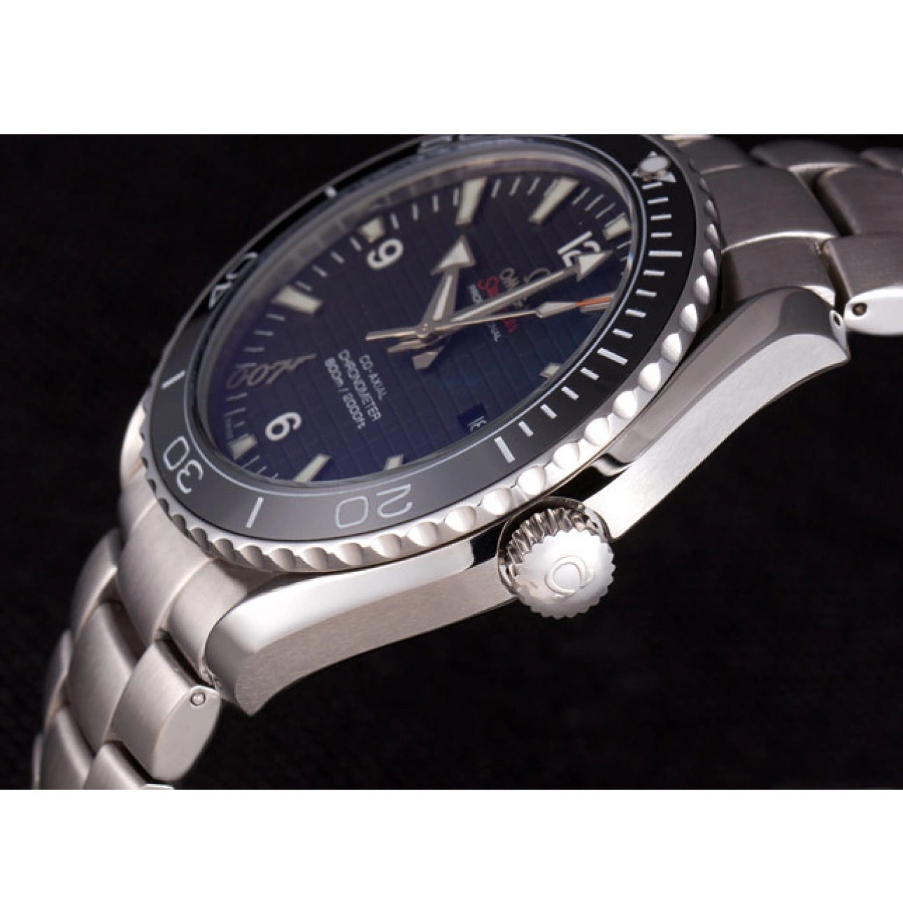 1015 Swiss Omega James Bond Skyfall Black Dial and Black Bezel som74 621407